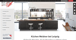 Desktop Screenshot of kuechen-weidner.de
